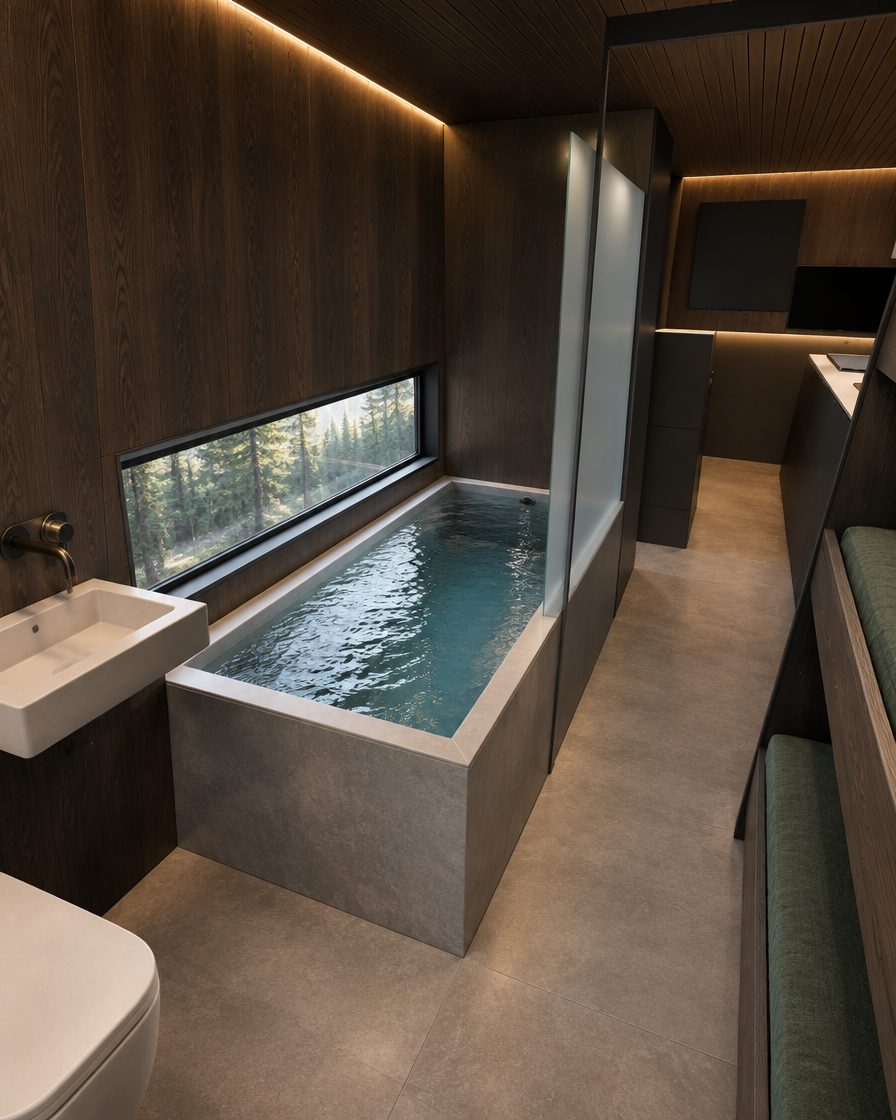The bath