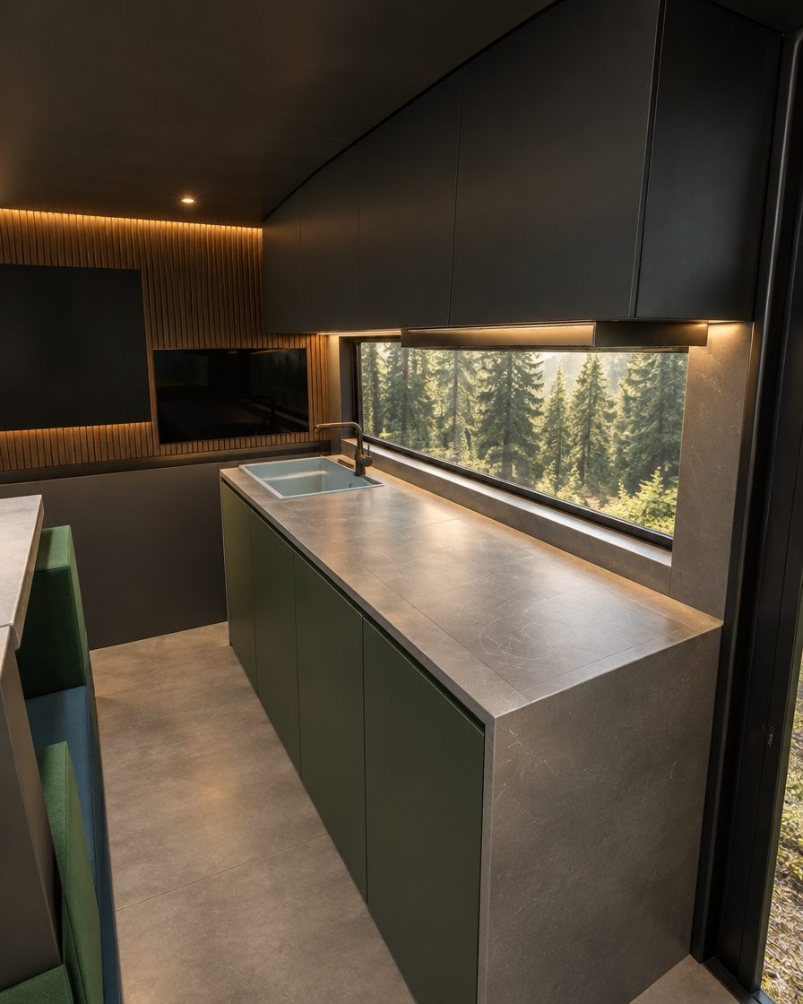 The kitchen